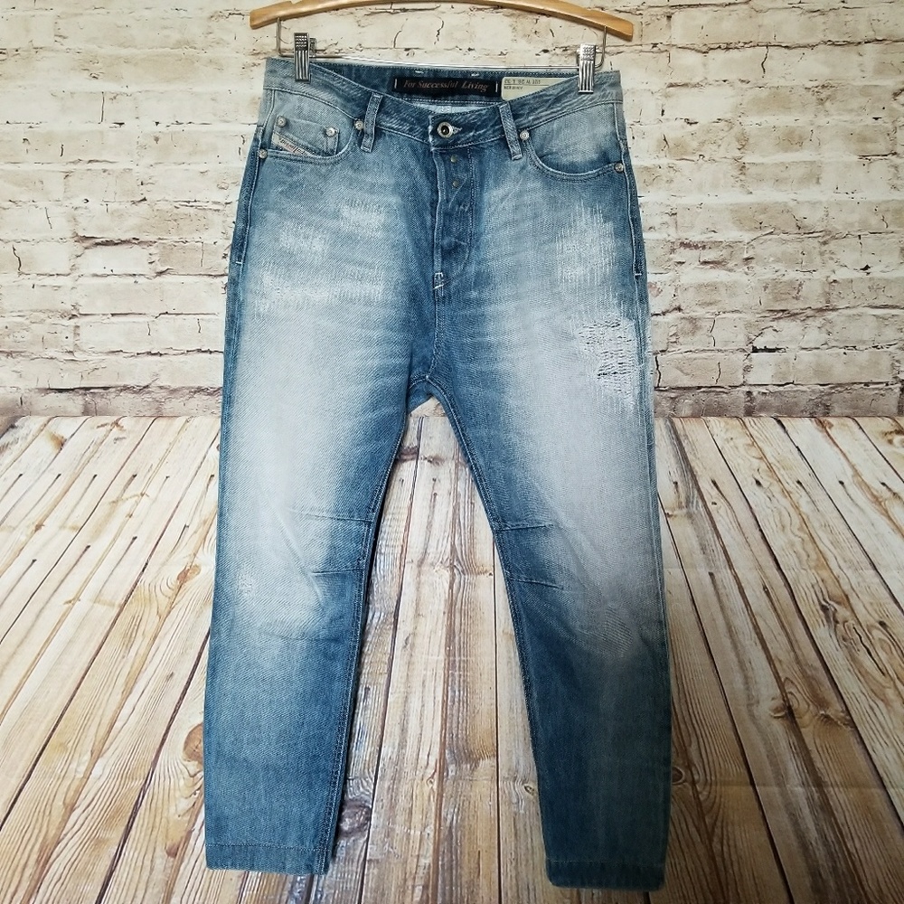 DIESEL Jeans Eazee Relaxed Boyfriend High Rise 26